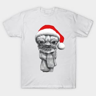 Severe christmas ostrich G2016-0145 T-Shirt